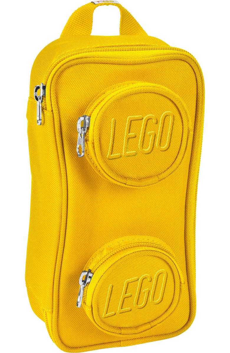 HAIKU LEGO Brick Pouch, Main, color, Yellow