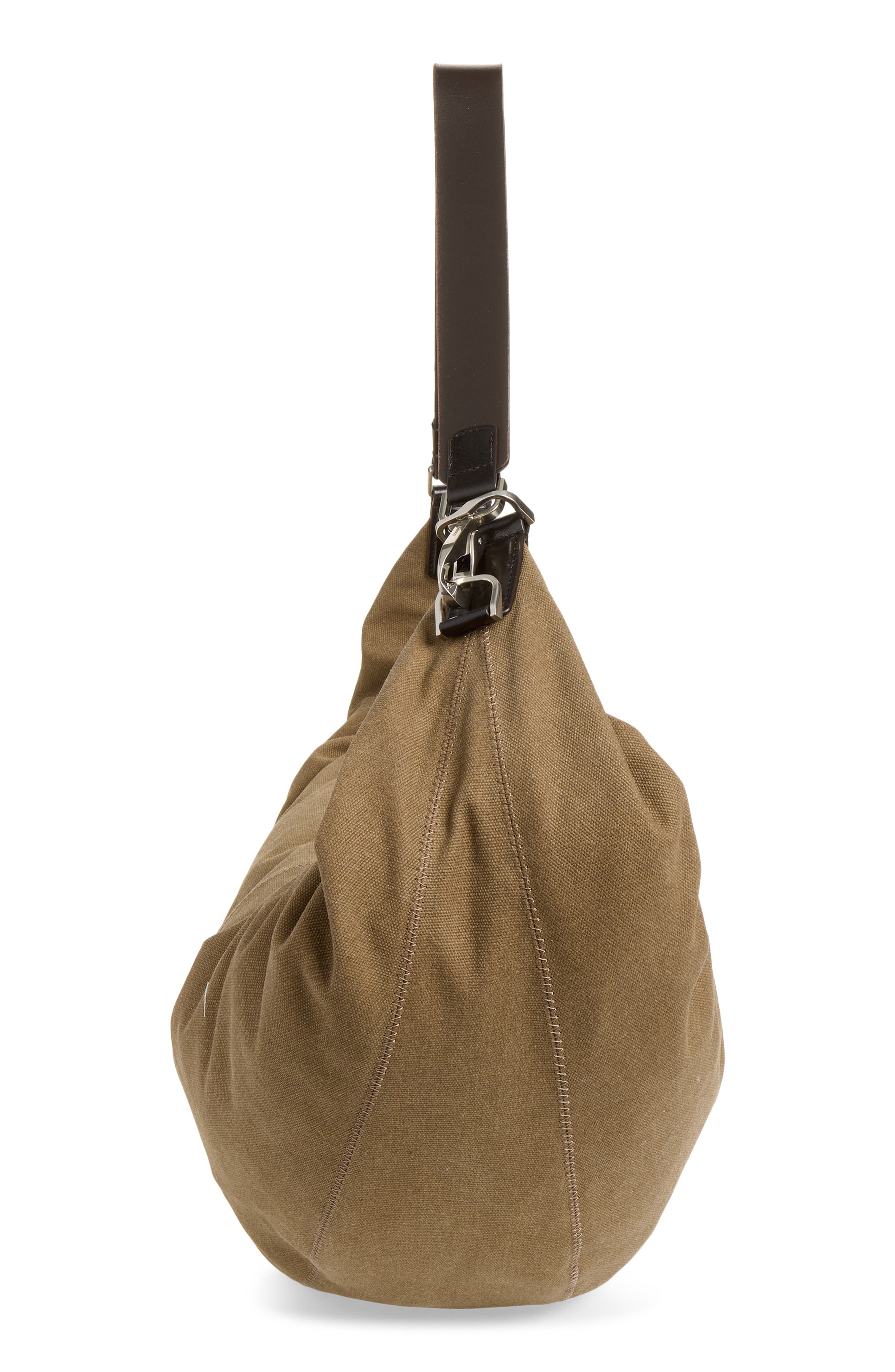 Lemaire XL Quiver Clip Canvas Bag, Alternate, color, Sisal