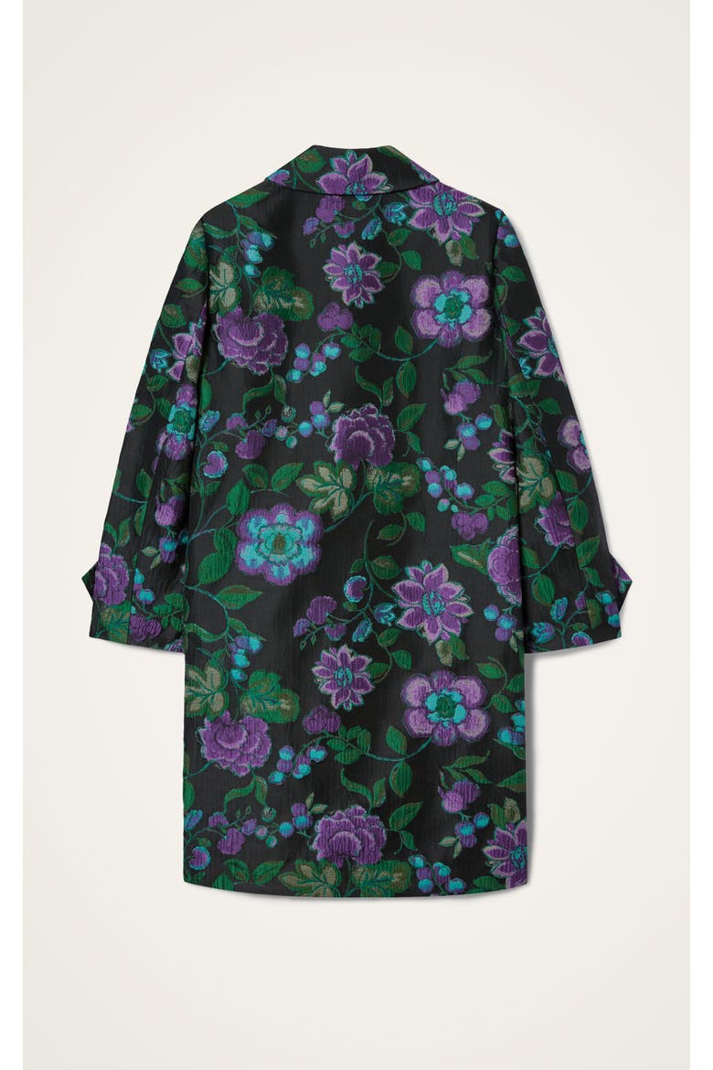 Precious Coat, Alternate, color, Botanical Black