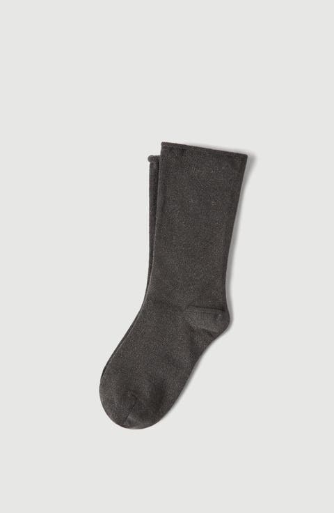 Cashmere knit socks