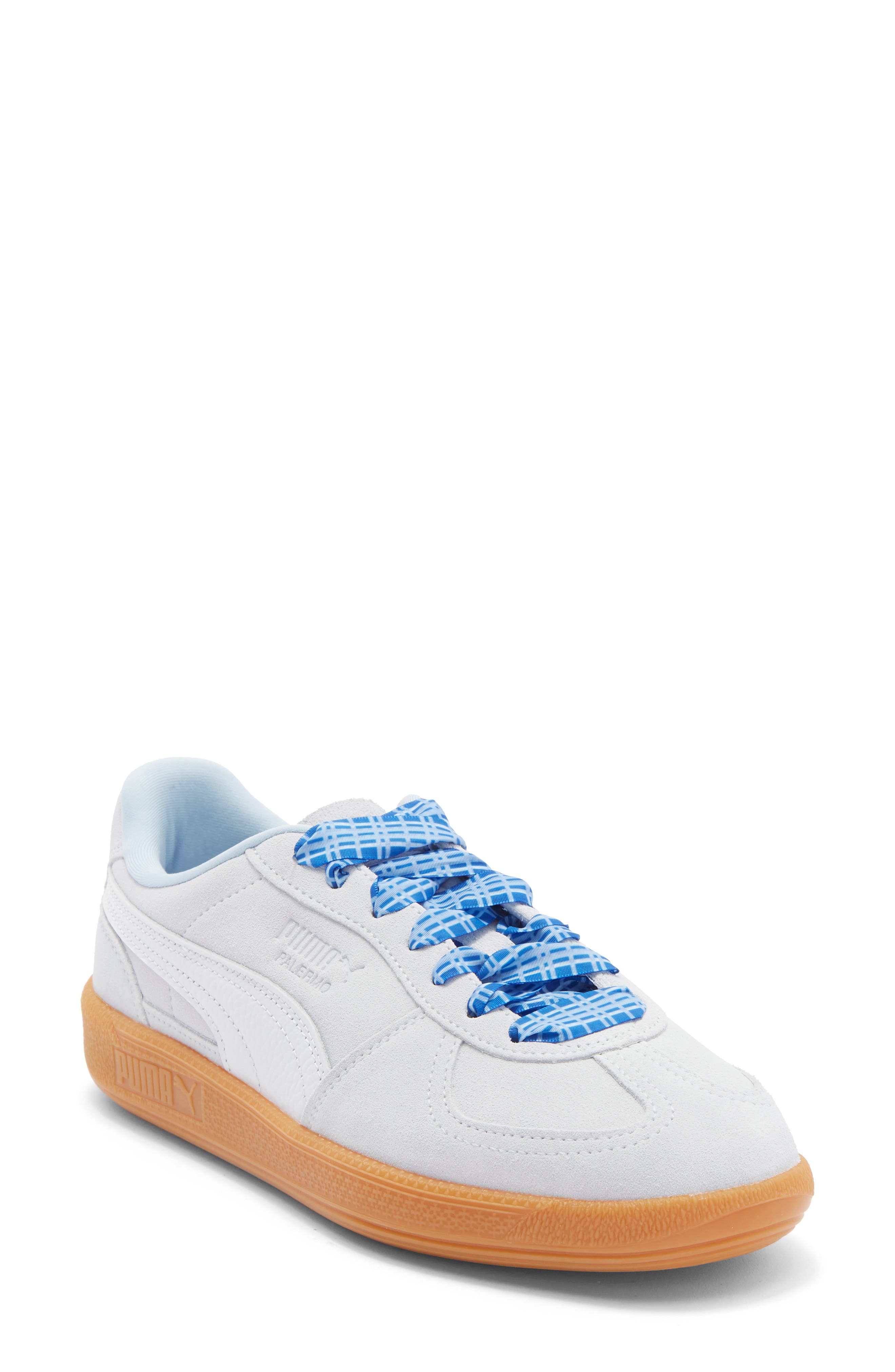 PUMA Palermo Sneaker, Main, color, Silver Mist/ Gum