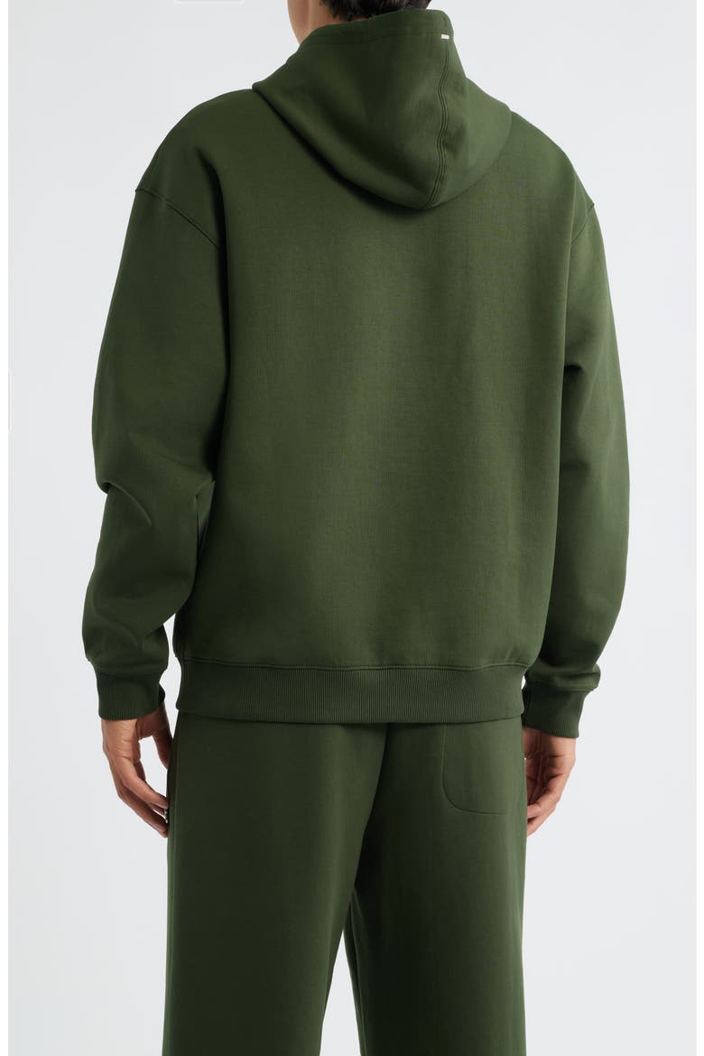 Dargen Knit Pullover Hoodie, Alternate, color, DARK GREEN