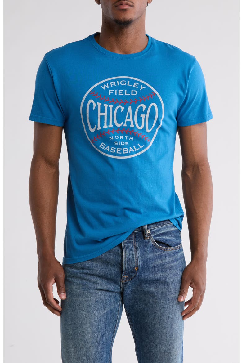 Wrigley Baseball Graphic T-Shirt, Main, color, ROYAL