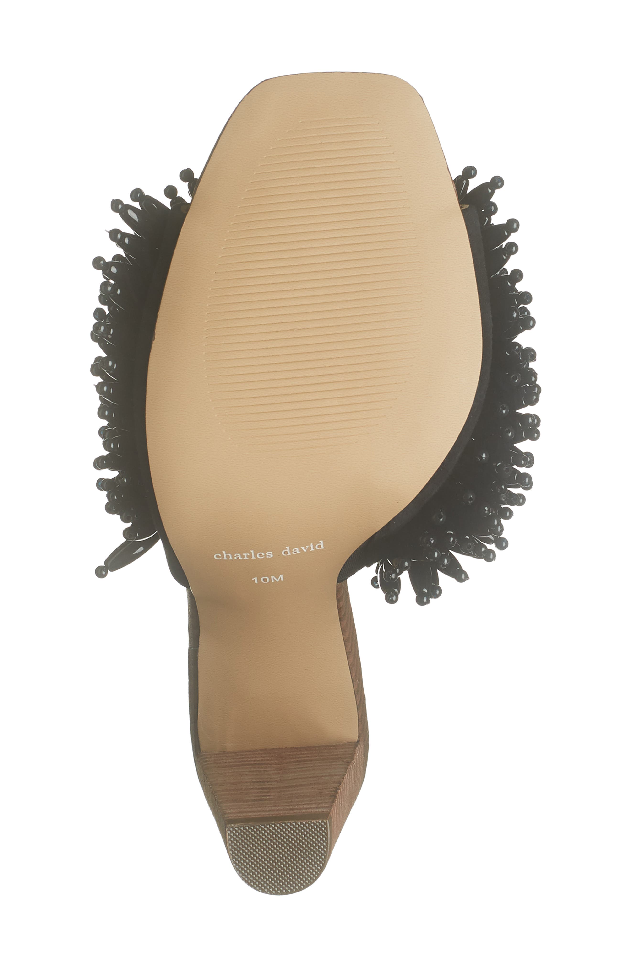 Charles David Hottie Beaded Mule Sandal, Alternate, color, 