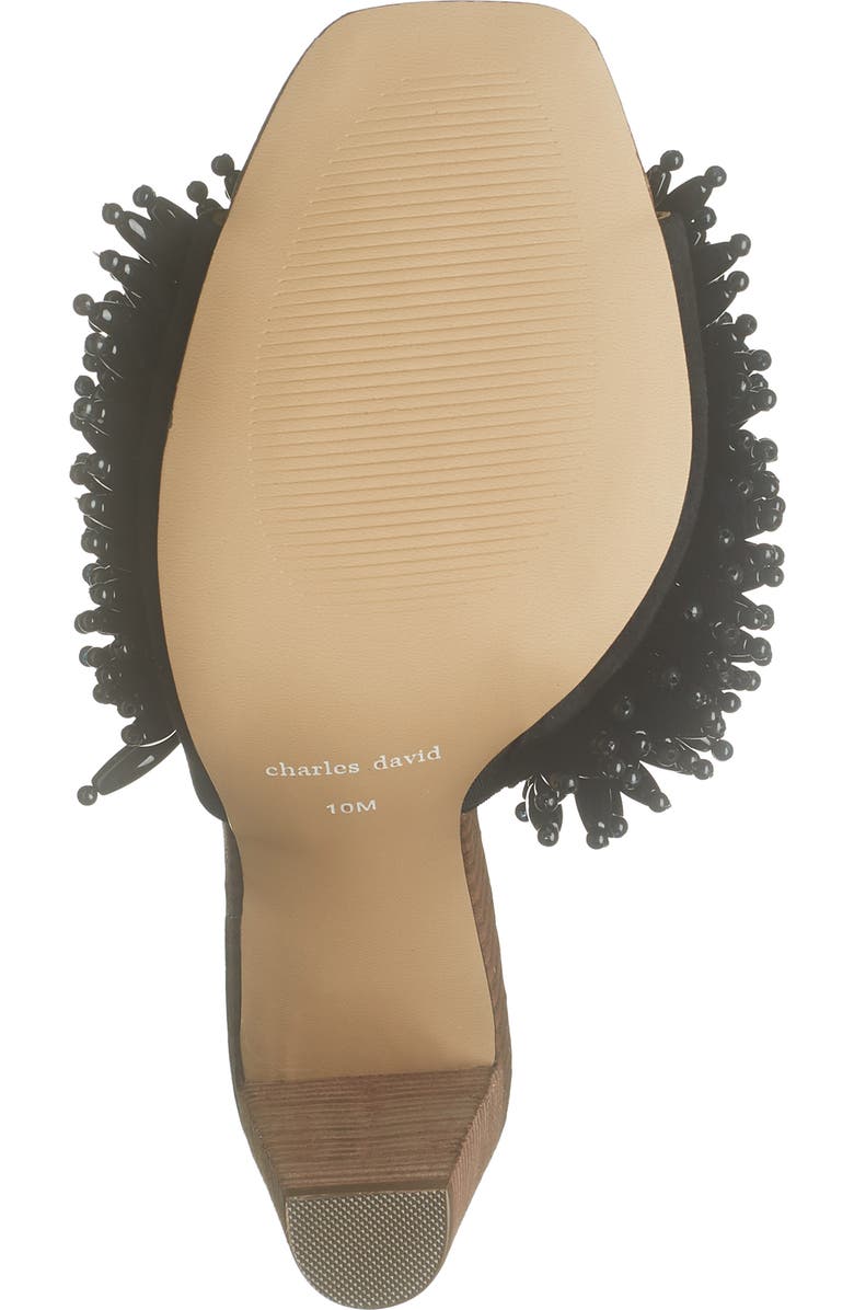 Charles David Hottie Beaded Mule Sandal, Alternate, color,