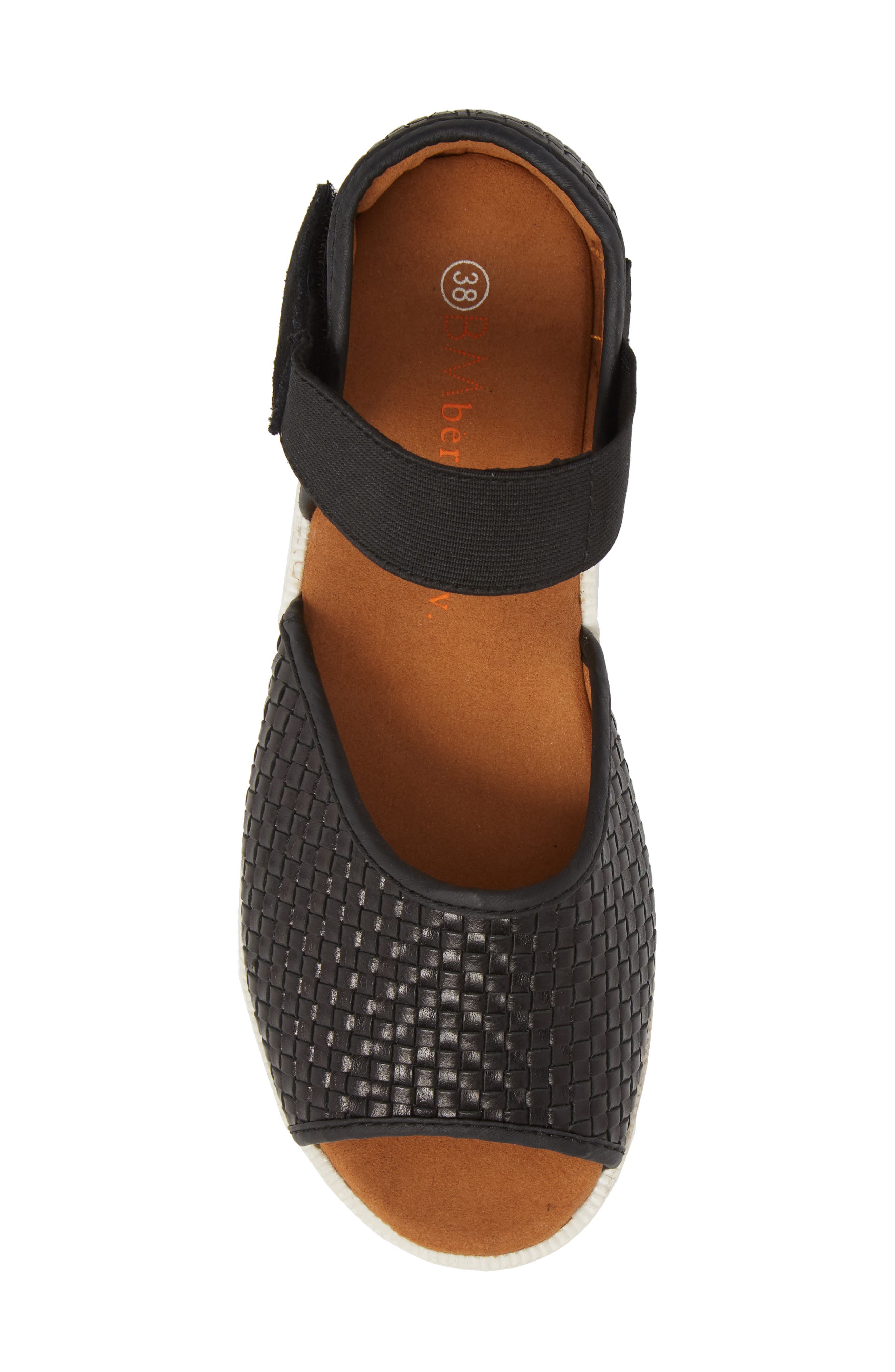 bernie mev. Havana Quarter Strap Sandal, Alternate, color, 