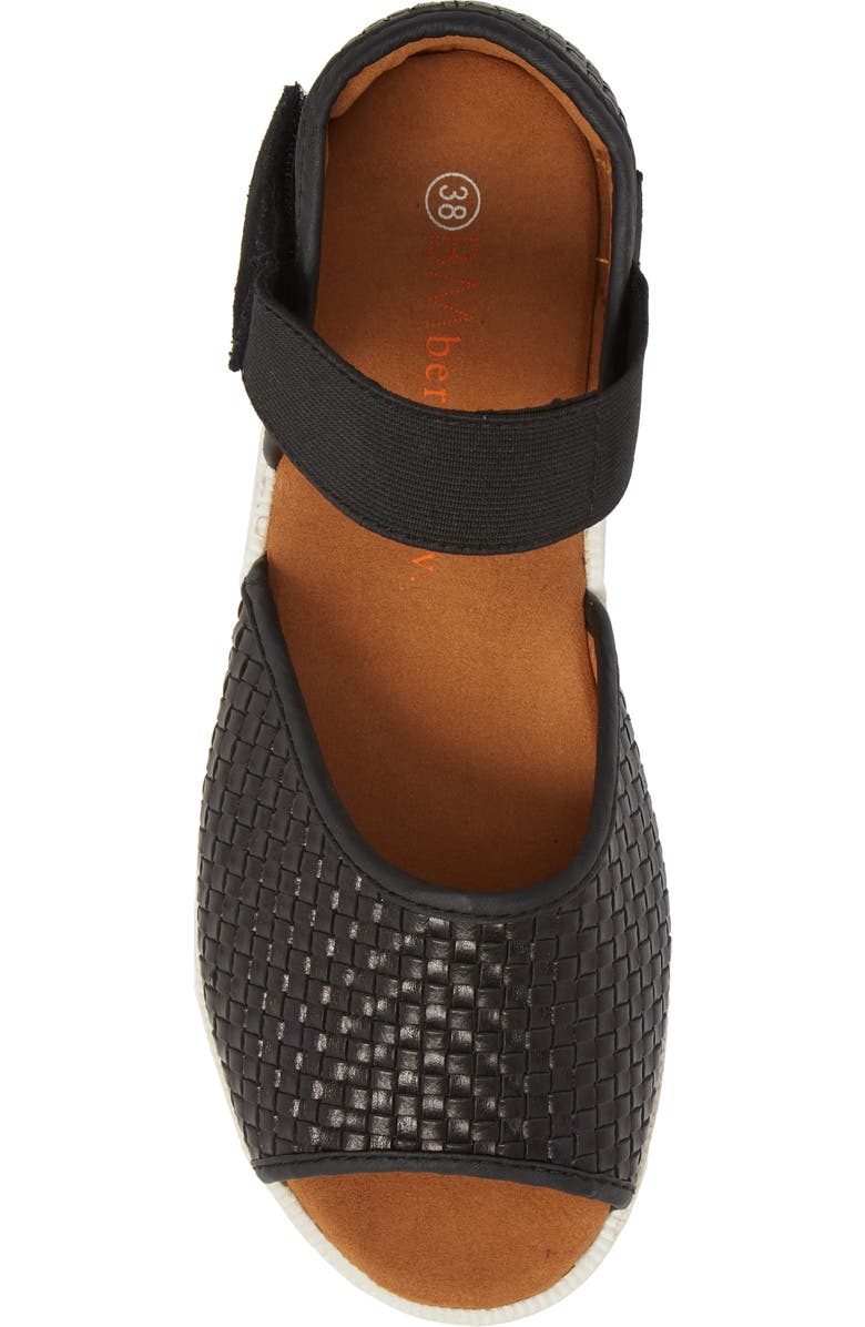 bernie mev. Havana Quarter Strap Sandal, Alternate, color,