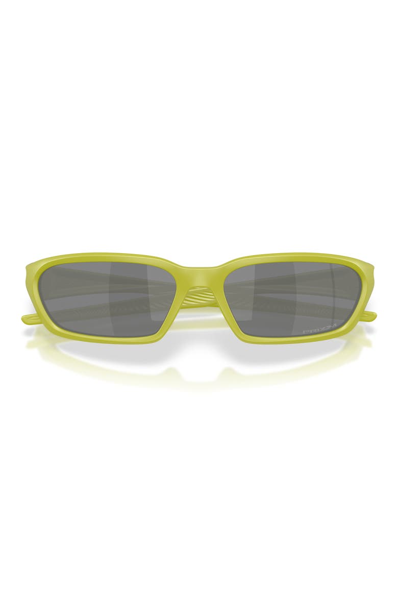Gender Inclusive Terraforma 58mm Rectangle Sunglasses, Alternate, color, MATTE CACTUS / PRIZM BLACK