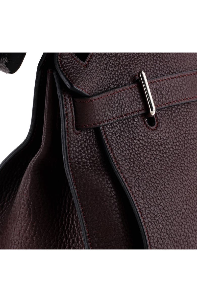 Pre-Owned Hermes Jypsiere Bag Clemence 34, Alternate, color, Bordeaux