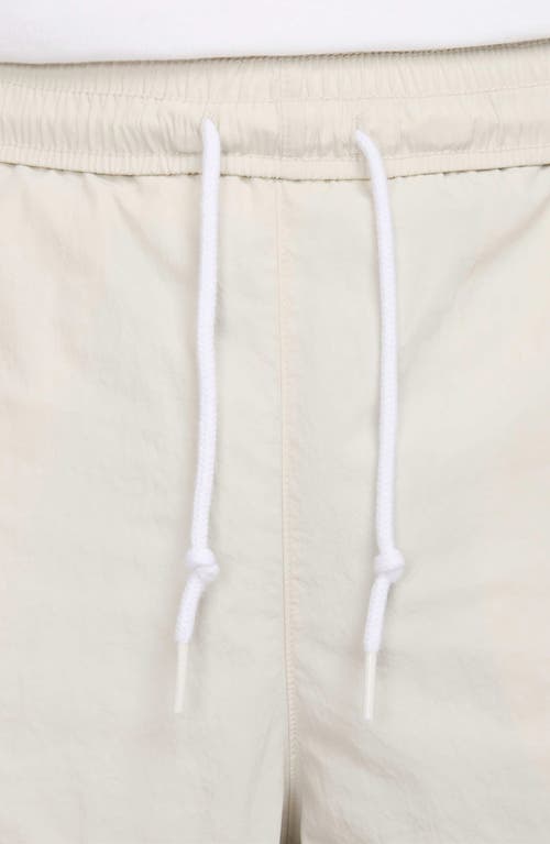 Nike Men's Solo Swoosh Track Pants In Light Bone/white