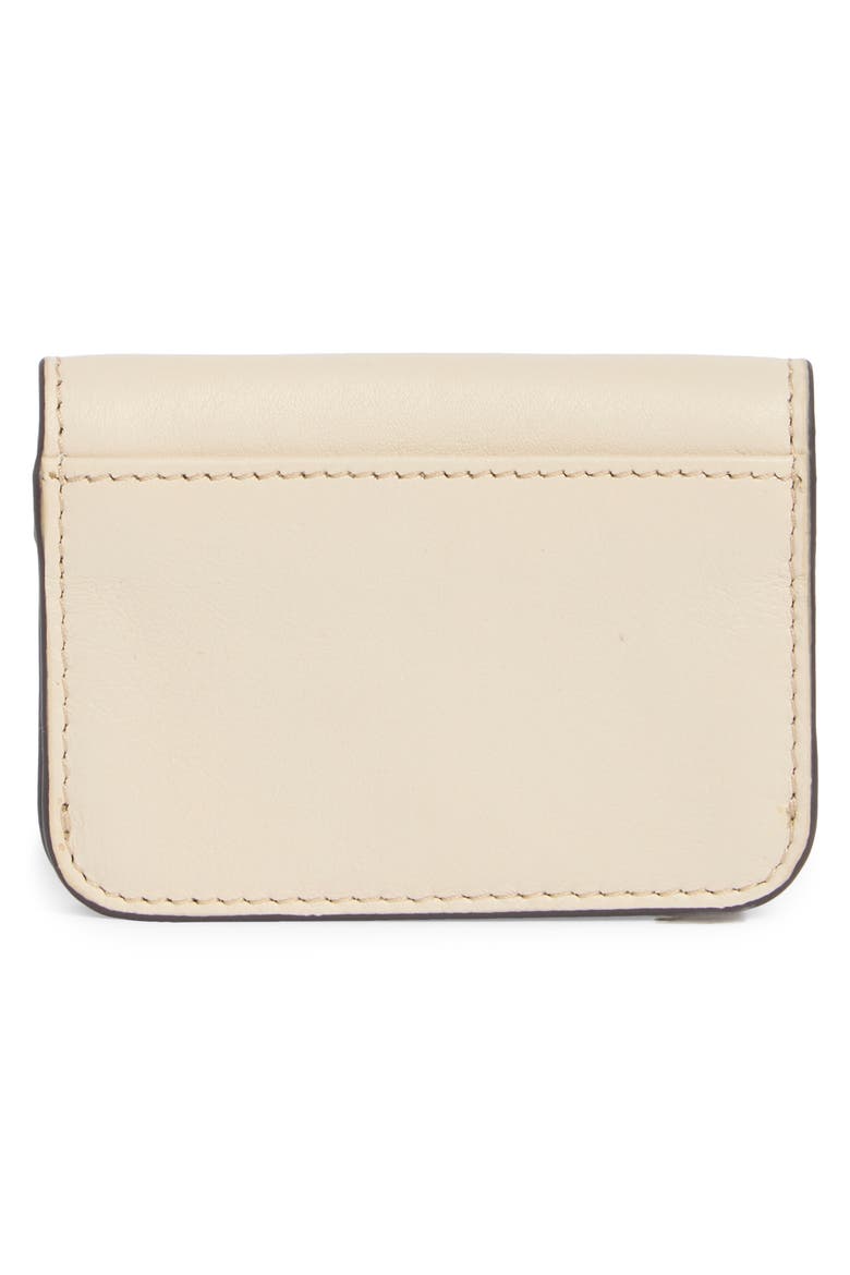 Essentials Mira Bifold Card Case, Alternate, color, CHALK