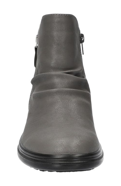 Easy Street Lyra Bootie In Gray