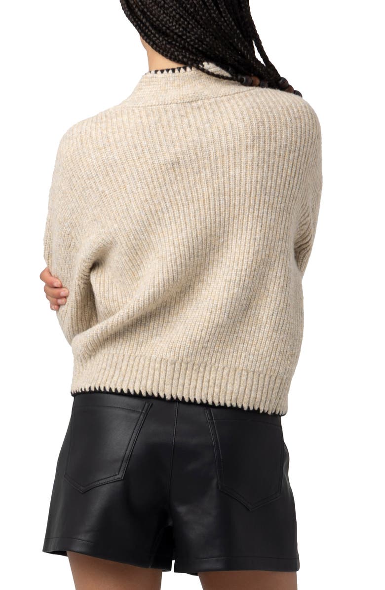 BLANKNYC Tie Neck Cardigan, Alternate, color, Opening Act