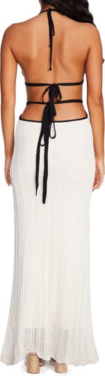 Ariel Knit Cover-Up Maxi Dress