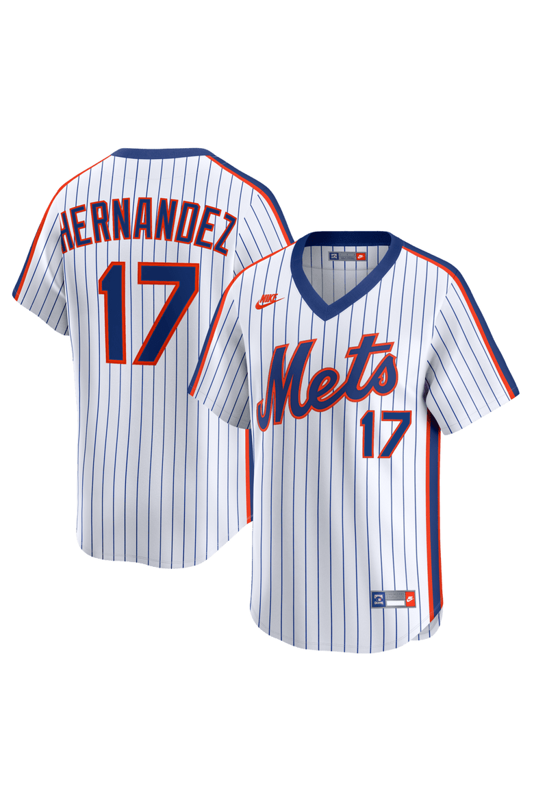 Men's Nike Keith Hernandez White New York Mets Cooperstown Collection Limited Jersey, Main, color, White