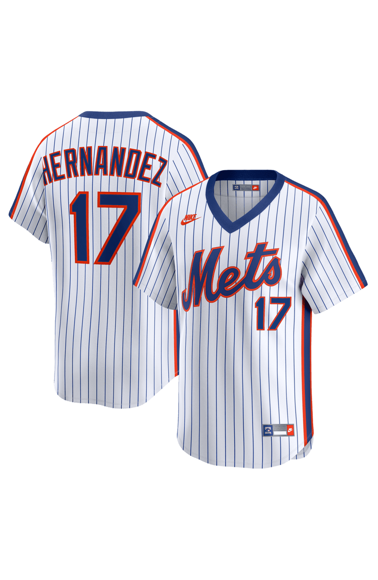 Nike Men's Nike Keith Hernandez White New York Mets Cooperstown Collection Limited Jersey, Main, color, White
