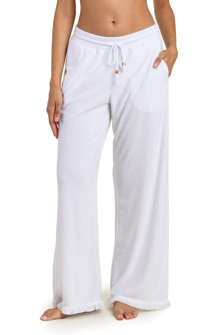Wild Nomad Cover-Up Pants, Main, color, WHITE