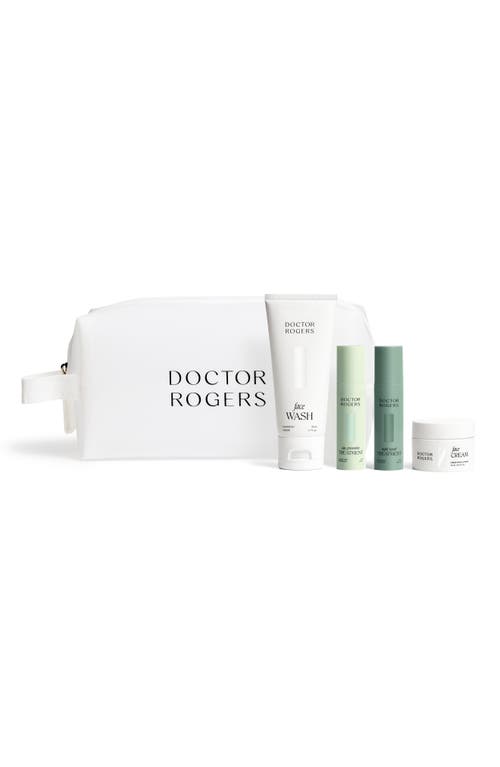 Doctor Rogers Starter Skin Care Set In Transparent