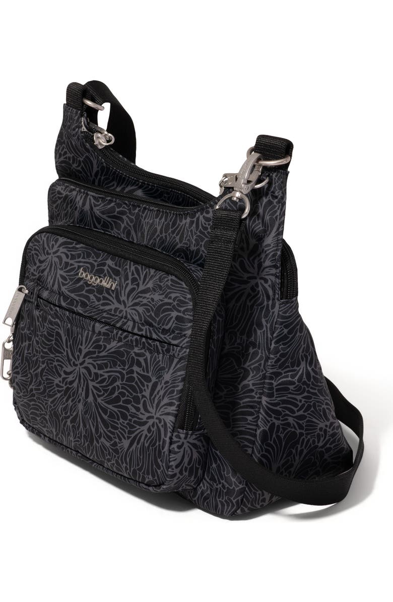 BAGGALLINI Securtex Anti-Theft Crossover Crossbody, Alternate, color, Midnight Blossom