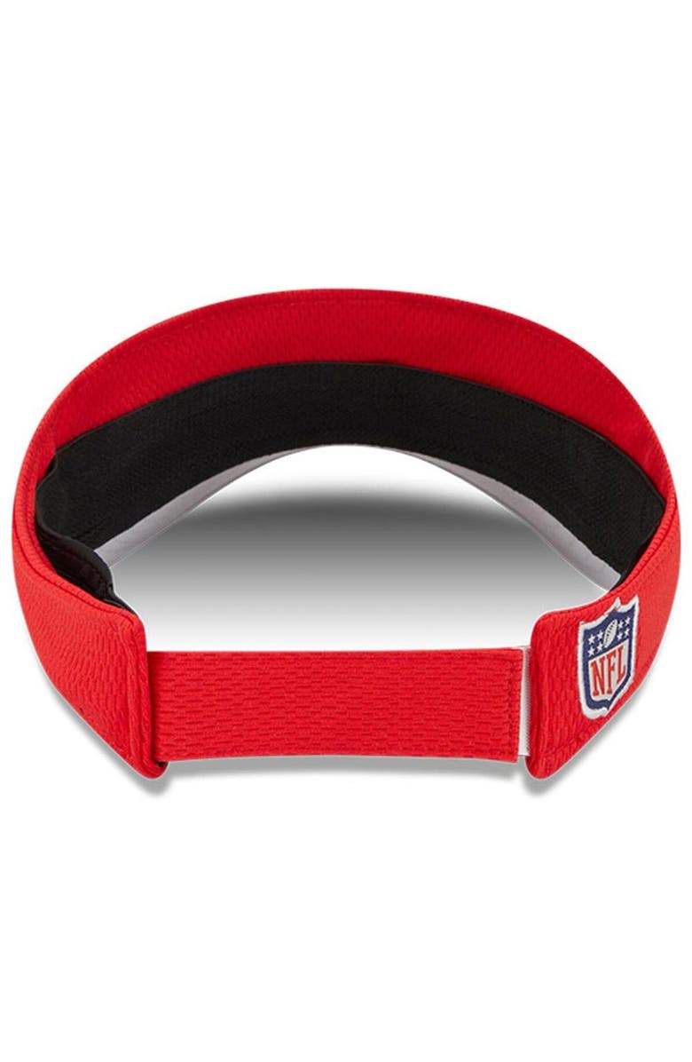 New Era Men's New Era Red Kansas City Chiefs 2023 NFL Training Camp Adjustable Visor, Alternate, color, 