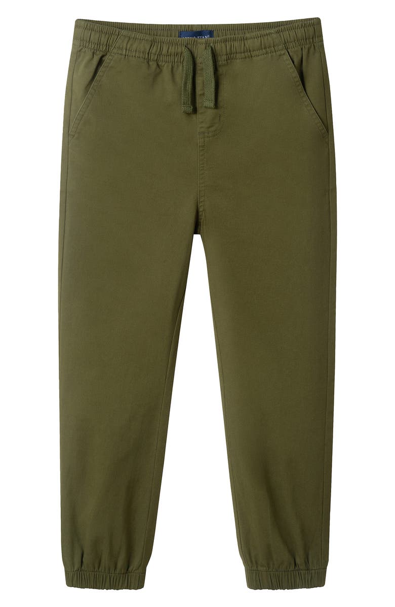 Andy & Evan Kids' Appliqué Crewneck Sweatshirt & Joggers Set, Alternate, color, Green