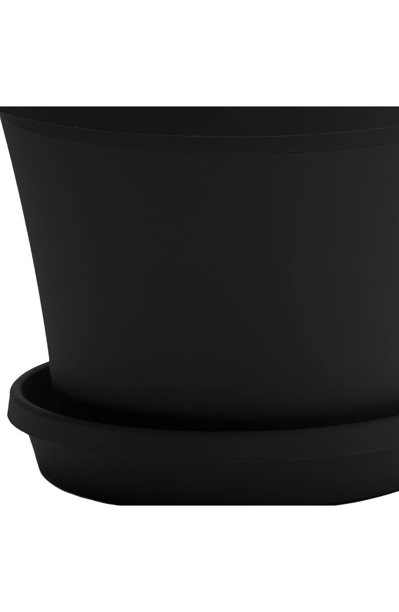 Bloem 16 Gallon Terra Pot Planter 24 Inch, Black, Alternate, color, 