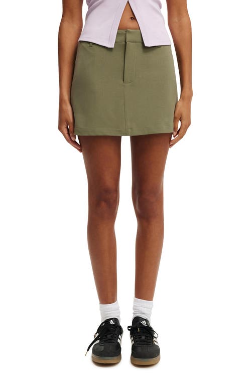 COTTON ON LUIS SUITING MINI SKORT