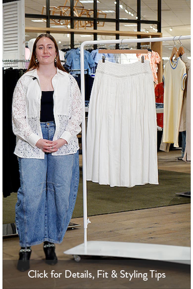 Crinkle Maxi Skirt video