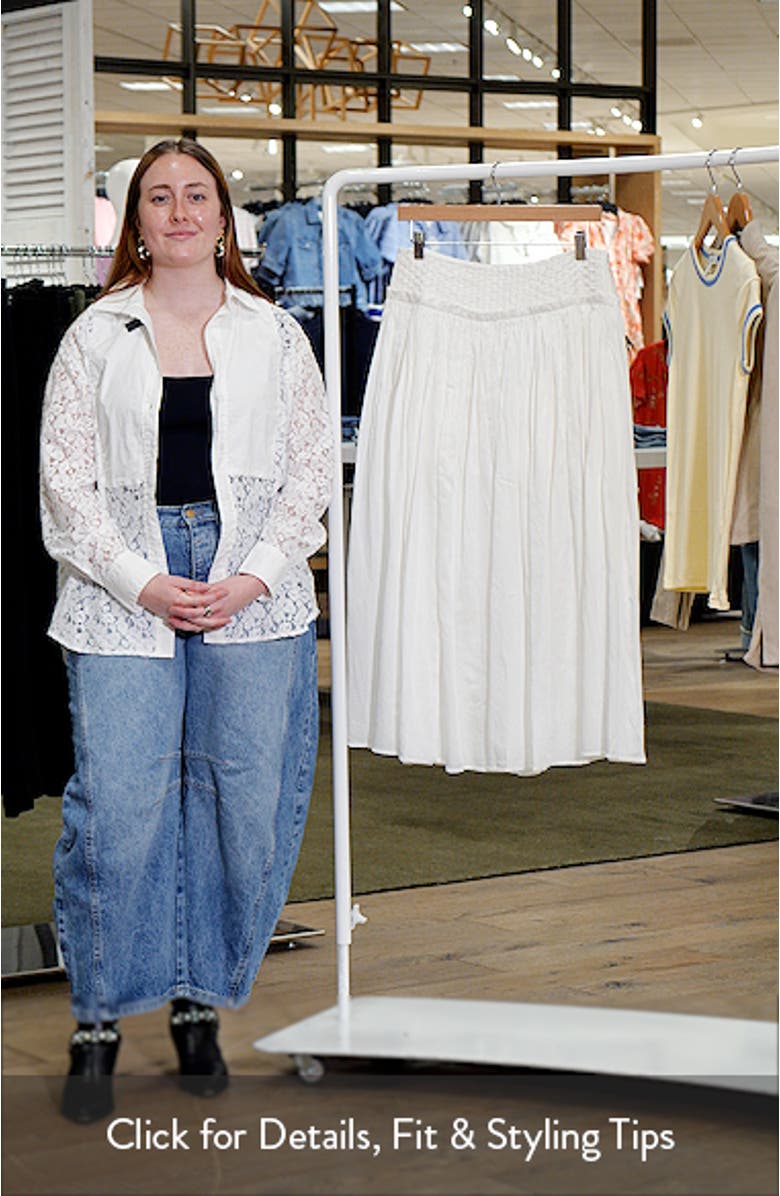 Crinkle Maxi Skirt, sales video thumbnail