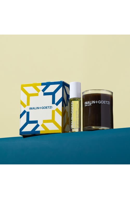 Malin + Goetz Malin+goetz Notes Of Nostalgia Set $65 Value In Transparent