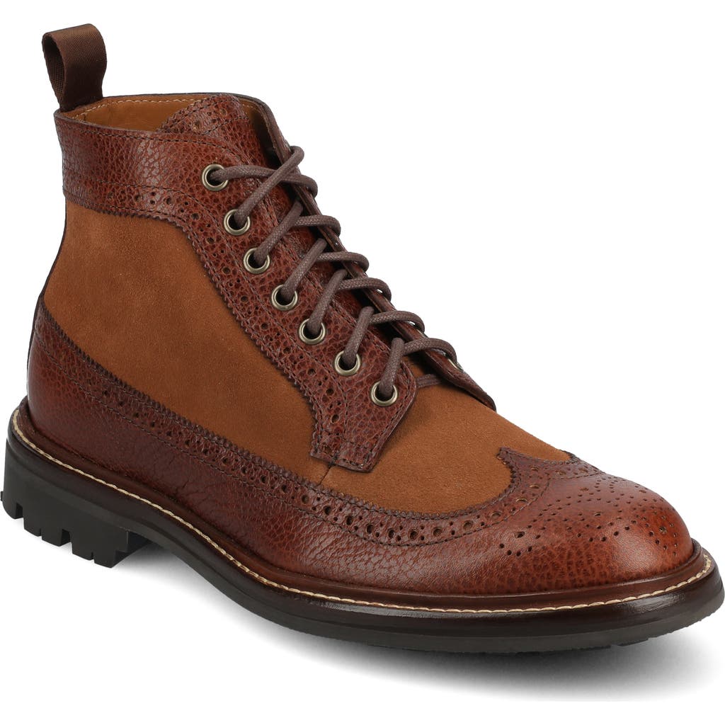 Taft The Boston Longwing Boot In Whiskey
