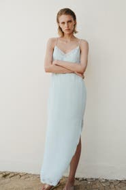 H&M Lace-trimmed Strappy Dress