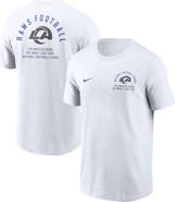 Nike Men's Nike White Los Angeles Rams Split Logo T-Shirt