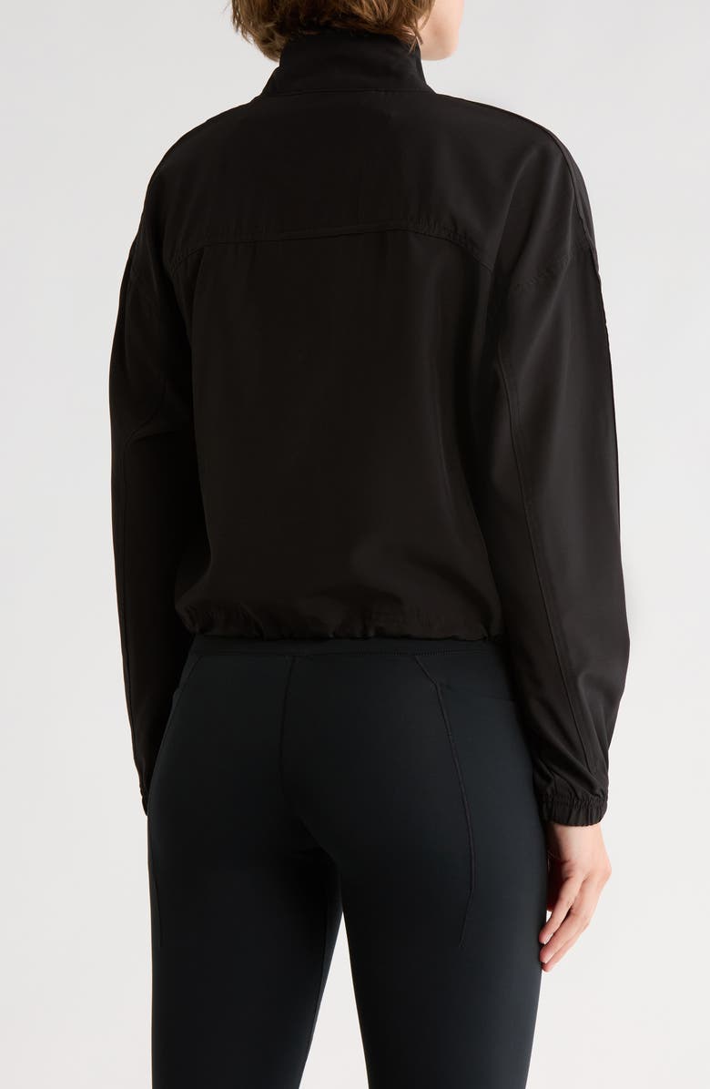 KYODAN Four-Way Stretch Crop Jacket, Alternate, color, Black