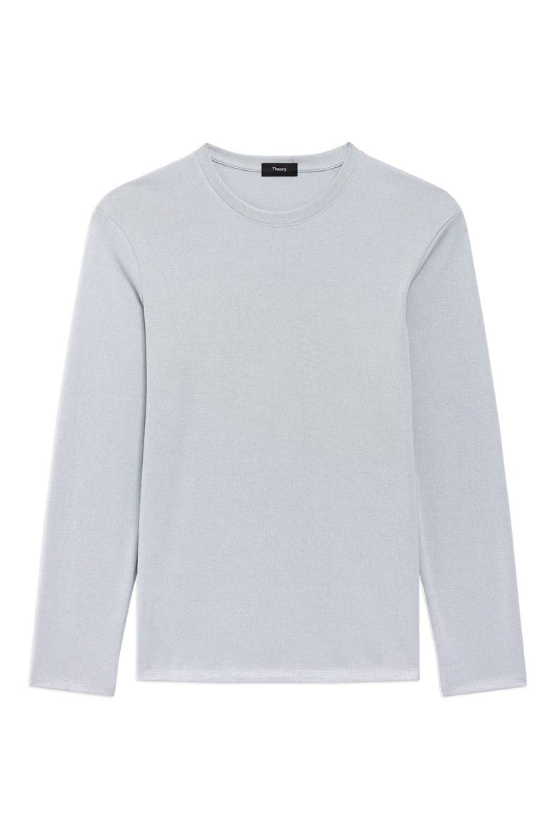 Essential Long Sleeve T-Shirt, Alternate, color, WILLOW GREEN