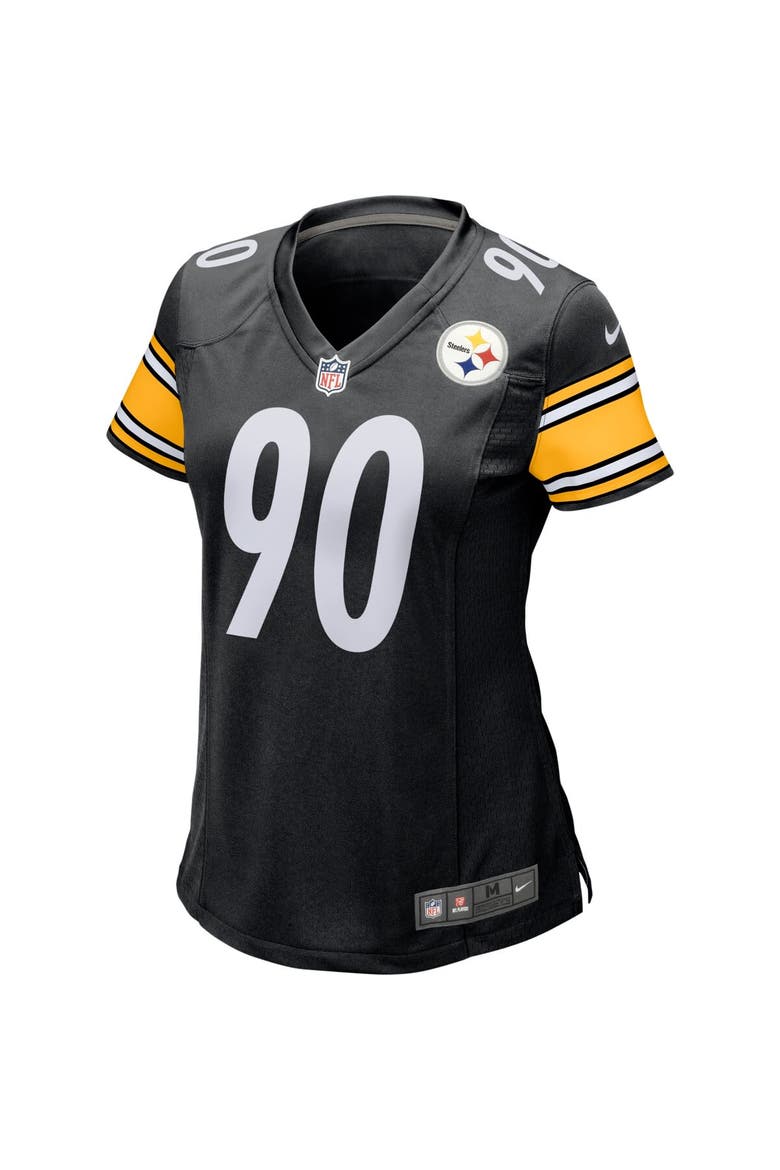 Women's Nike T.J. Watt Black Pittsburgh Steelers Game Jersey, Alternate, color, Black
