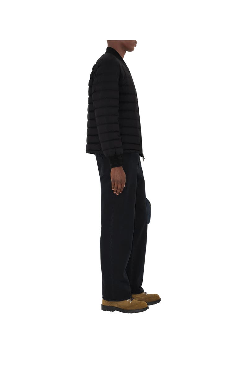 Burberry Nylon Puffer Jacket, Alternate, color, Black