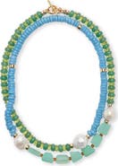 Lizzie Fortunato Cabana Beaded Necklace