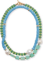 Lizzie Fortunato Cabana Beaded Necklace