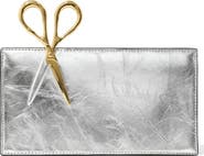 Alexis Bittar The Petite Scissor Leather Clutch