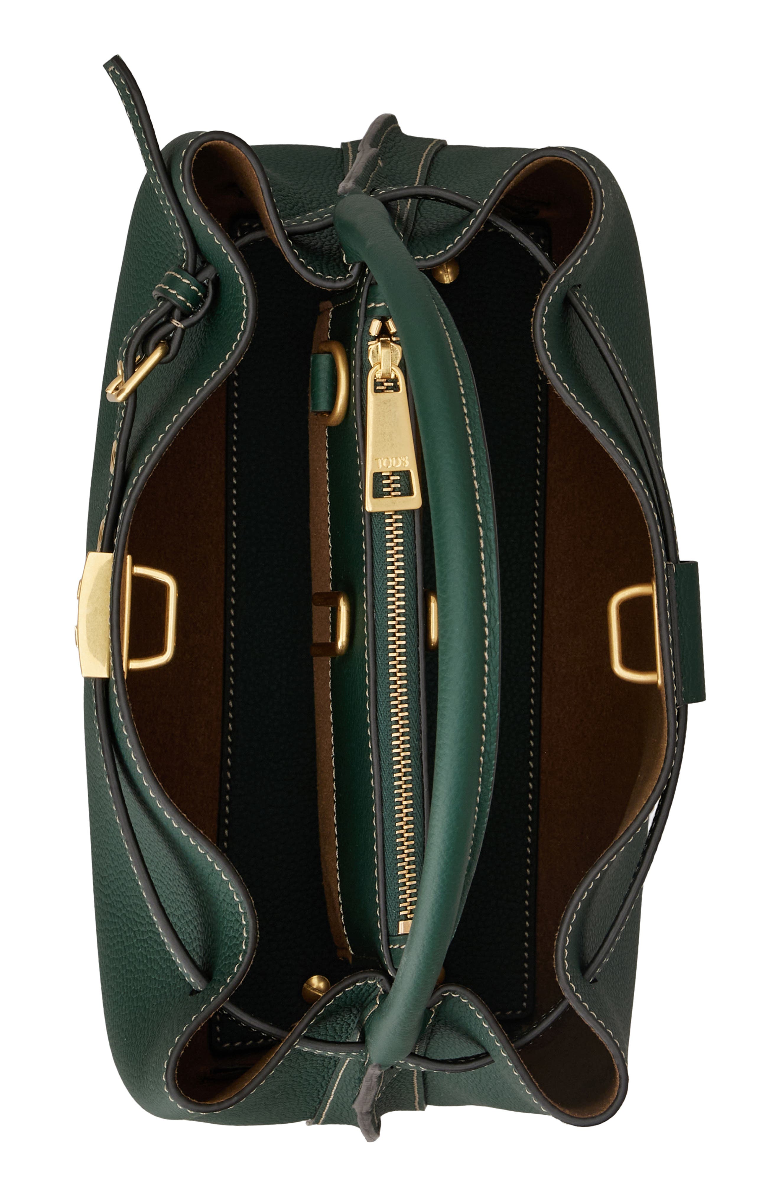 Tod's Mini T Timeless Leather Top Handle Bag, Alternate, color, 