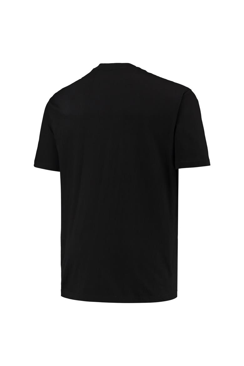 Men's Champion Black Arkansas Razorbacks Big & Tall Arch Over Wordmark T-Shirt, Alternate, color, Black