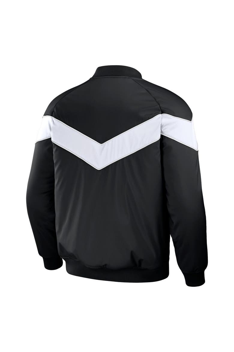 Men's Darius Rucker Collection by Fanatics Black Chicago White Sox Baseball Raglan Full-Snap Jacket, Alternate, color, Black