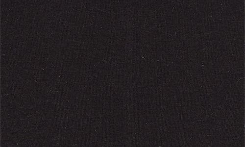 Rick Owens Long Sleeve Rib T-shirt In Black