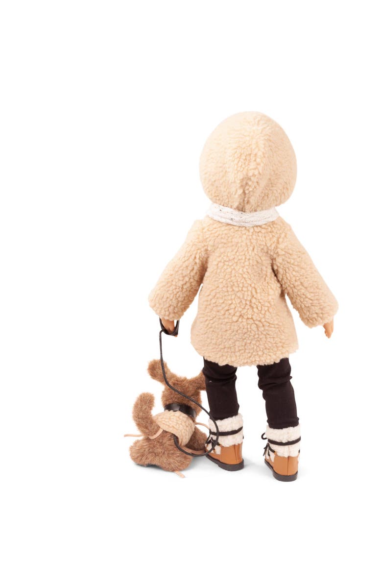 Gotz 19.5" Hannah Loves Her Puppy Dog Standing Doll, Alternate, color, 