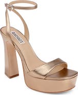 BADGLEY MISCHKA Caia Ankle Strap Platform Sandal