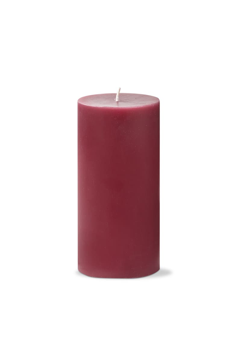 tag Color Studio Pillar Candle Plum Smokeless 85 Hour Burn, Alternate, color, Purple
