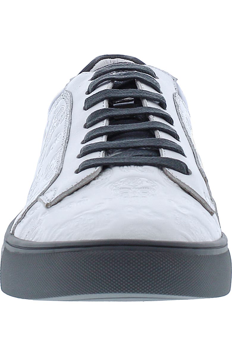 Robert Graham Skull Sneaker, Alternate, color,