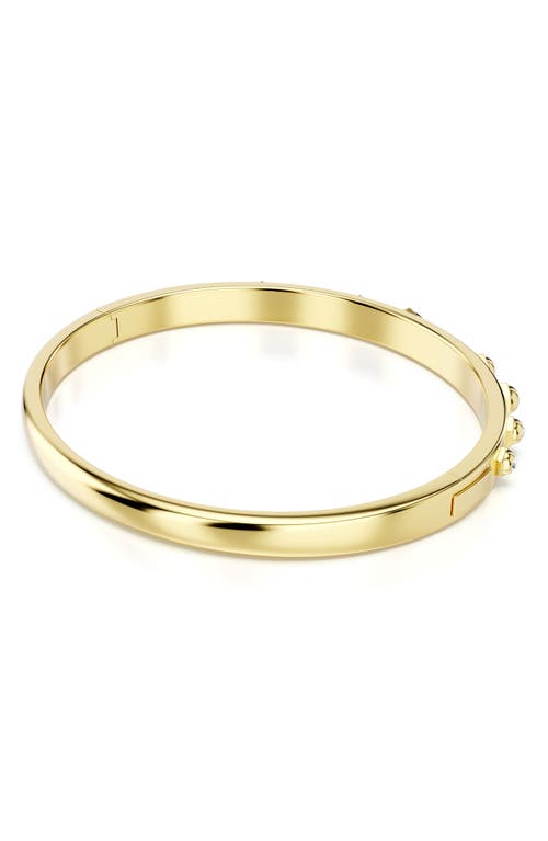 Swarovski Numina Bangle S Gold Shiny Crystal