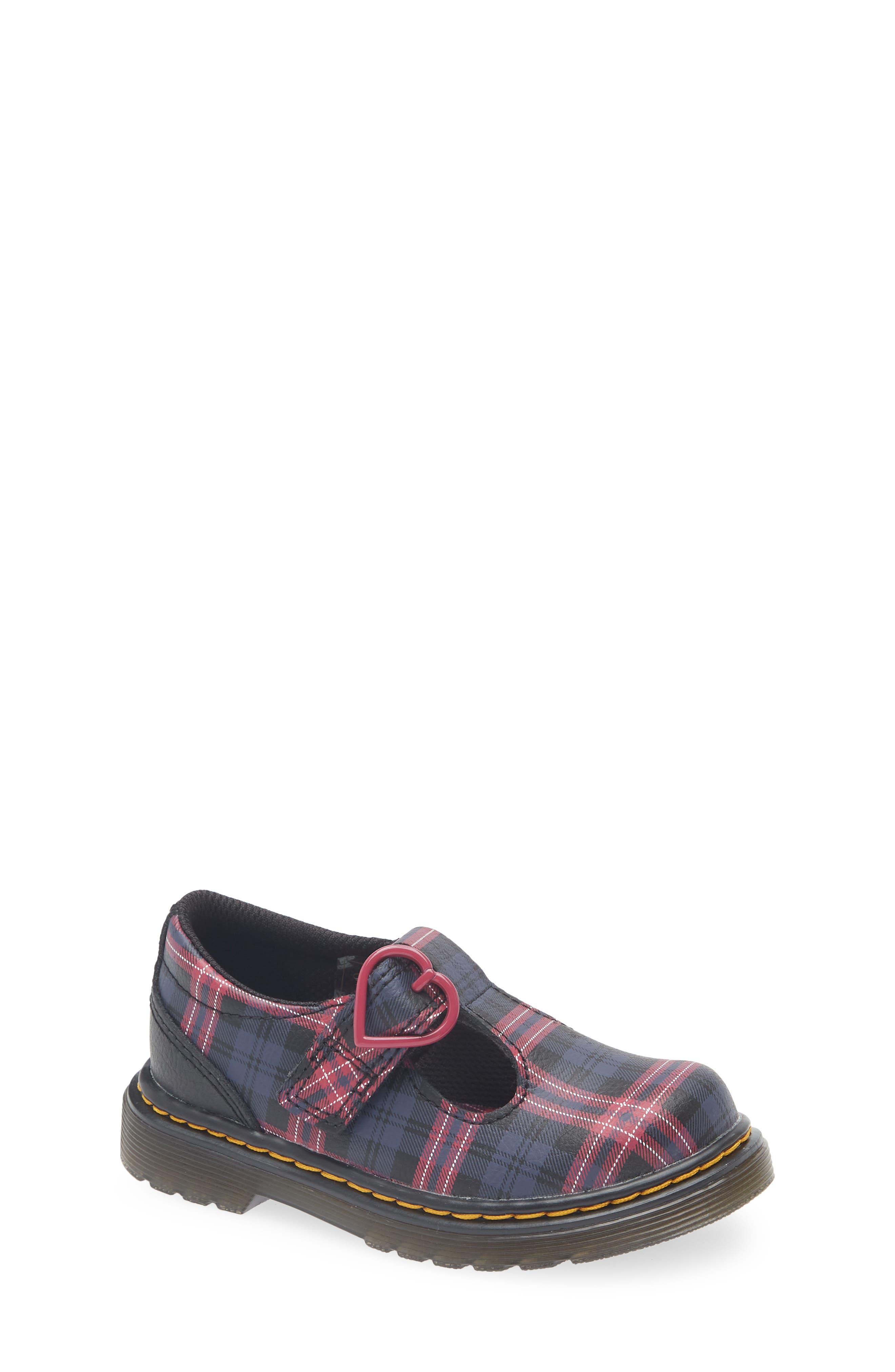 Dr. Martens Kids' Polley II T-Strap Shoe, Main, color, 